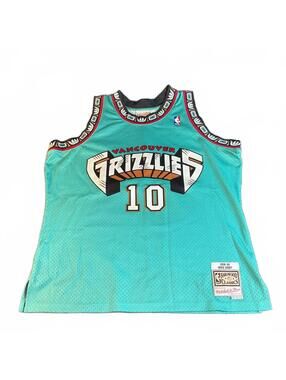 Mitchell & Ness Mike Bibby Vancouver Grizzlies Jersey & Shorts XL Teal